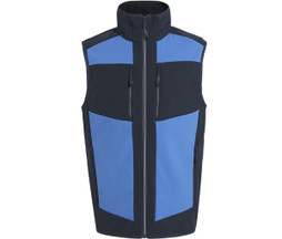 REGATTA RGA907 - Bodywarmer bicolore en Softshell