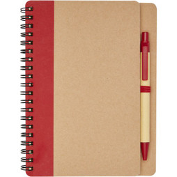 EgotierPro 106268 - Priestly recycled notebook with pen