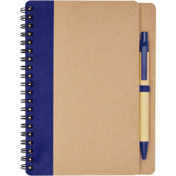 EgotierPro 106268 - Priestly gerecycled notitieboek met pen