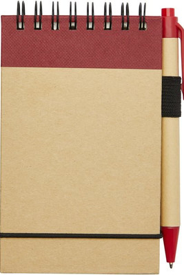 Zuse A7 recycled jotter notepad with pen - EgotierPro 106269