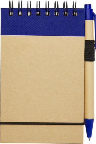 Zuse A7 recycled jotter notepad with pen - EgotierPro 106269