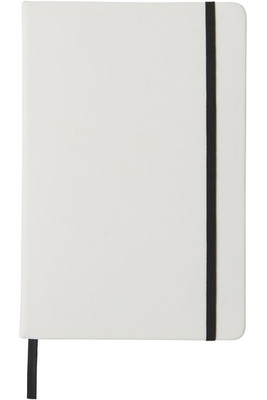 Biały notes A5 Spectrum z kolorowym paskiem - EgotierPro 107135