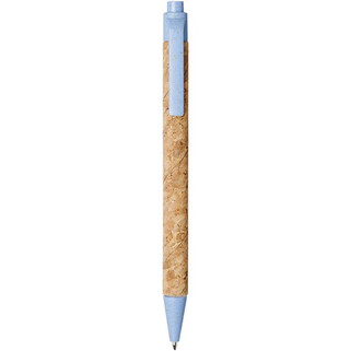 Midar cork and wheat straw ballpoint pen (black ink) - EgotierPro 107385