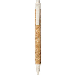 Midar cork and wheat straw ballpoint pen - EgotierPro 107385