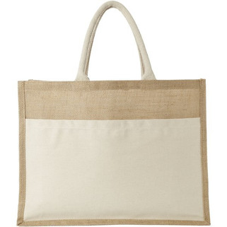 Sac shopping jute Mumbay 18L - EgotierPro 119526