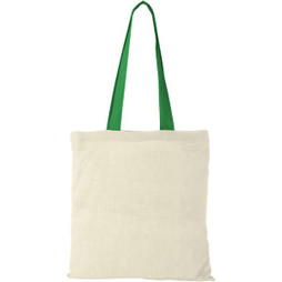 EgotierPro 120131 - Sac coton Nevada 100 gr/m² avec poignées de couleur 7L