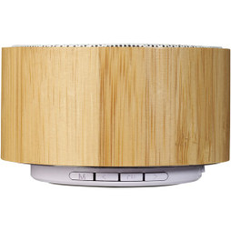 EgotierPro 124100 - Cosmos bamboo Bluetooth® speaker