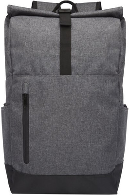 Libra 15.6" GRS recycled roll-up laptop backpack 12L - EgotierPro 120548