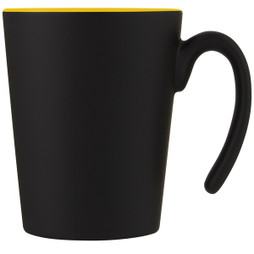 EgotierPro 100687 - Mug en céramique Oli 360 ml avec anse