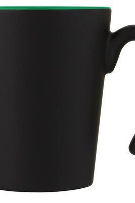 Kubek ceramiczny Oli o pojemności 360 ml z uchwytem - EgotierPro 100687