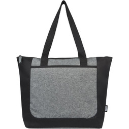 EgotierPro 120657 - Reclaim GRS recycelte Tragetasche mit Reißverschluss 15 L