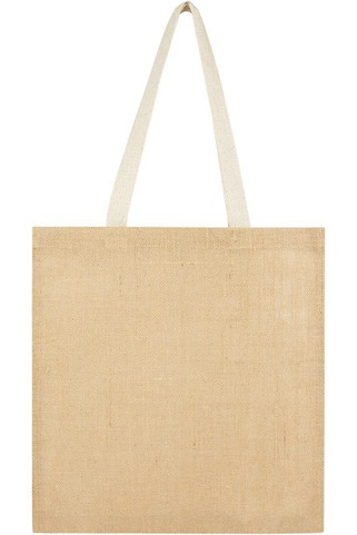 Juta 300 g/m² jute tote bag 7L - EgotierPro 120673
