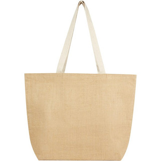 Sac shopping Juta de 12 L en jute 300 g/m² - EgotierPro 120674