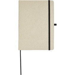 EgotierPro 107813 - Tutico hardcover notitieboek van organisch katoen 