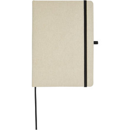 EgotierPro 107813 - Tutico organic cotton hardcover notebook