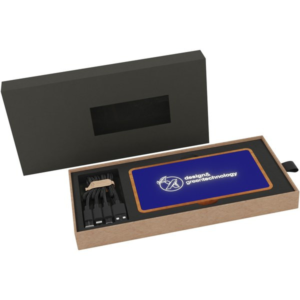 SCX.design 2PX059 - P36 5000 mAh light-up wireless power bank