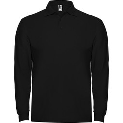 Roly R6635 - ESTRELLA L/S Langarm-Poloshirt mit Rippkragen und Bündchen