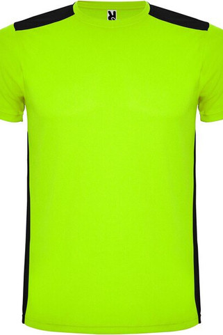 Roly R6652 - T-shirt de sport Detroit à manches courtes unisexe