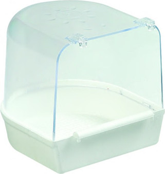 Flamingo f-100176 - Maison de Bain pour Petits Oiseaux avec Ouverture Plate