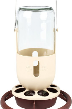 Flamingo f-100774 - Distributeur dEau et Nourriture pour Oiseaux avec Support