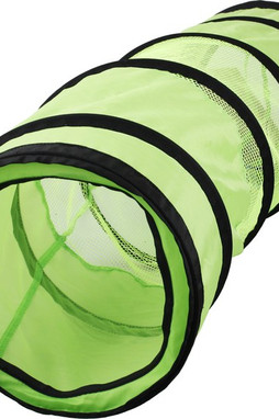 Flamingo f-1030810 - Tunnel de Jeu et Repos pour Lapins Fluo