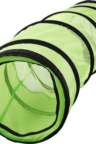 Flamingo f-1030810 - Tunnel de Jeu et Repos pour Lapins Fluo