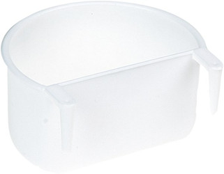 Flamingo f-1030790 - Auget à graines et à eau Demi-rond