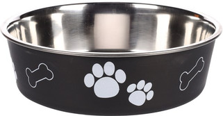 Flamingo f-1030946 - Bol Antidérapant en Acier Inoxydable pour Chiens Bella