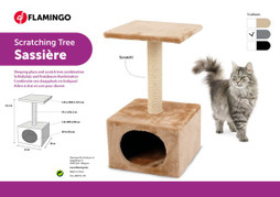 Flamingo f-1031263 - Arbre à chat Écru &