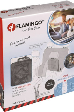 Flamingo f-1031271 - Protège-siège de voiture Siège arrière