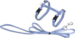 Flamingo f-1031211 - Harnais Réglable pour Chats avec Laisse Robuste