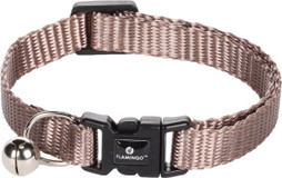 Flamingo f-1031195 - Collier Sécurité Rouge pour Chat avec Clochette