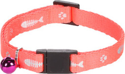 Flamingo f-1031195 - Red Nylon Cat Collar with Safety Bell