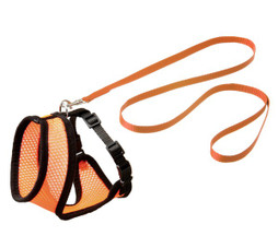 Flamingo f-1031364 - Ensemble Harnais Rouge Ajustable pour Chat