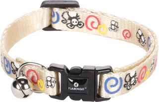Flamingo f-1031354 - Collier Sécurité Chat Souris avec Clochette