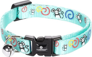 Flamingo f-1031354 - Collier Sécurité Chat Souris avec Clochette