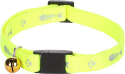 Flamingo f-1031195 - Red Nylon Cat Collar with Safety Bell