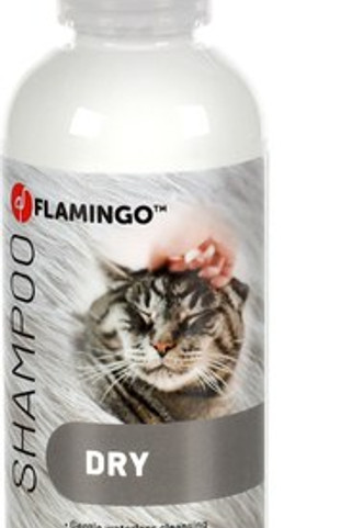 Flamingo f-1033328 - Shampooing Sec Doux pour Chats 200 ml