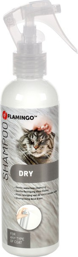 Flamingo f-1033328 - Water-Free Cat Cleaning Dry Shampoo 200ml