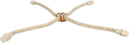Flamingo f-110091 - Jouet pour perruches CordonBrun clair