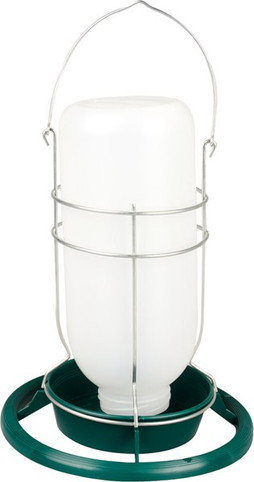 Flamingo f-108789 - Distributeur automatique deau et daliments avec marche