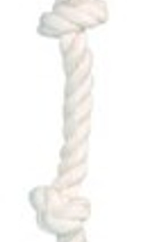 Flamingo f-108653 - Jouet pour oiseaux Cordon avec 6 noeudsÉcru