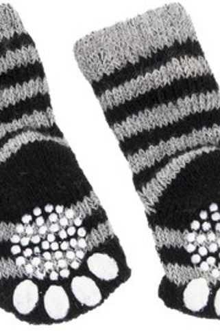 Flamingo f-15226 - Chaussettes Antidérapantes pour Chiens Brillants