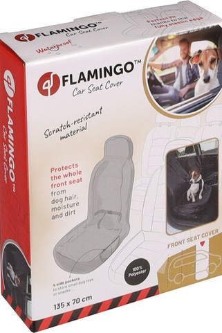Flamingo f-31497 - Protège-siège de voiture Siège simple