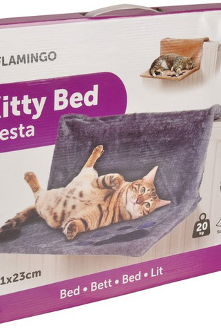 Flamingo f-33182 - Lit Chauffant Confortable pour Chat Sieste