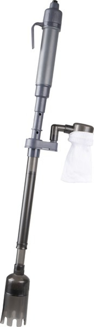 Flamingo f-401910 - Aspirateur à piles pour aquarium Gris Rouge