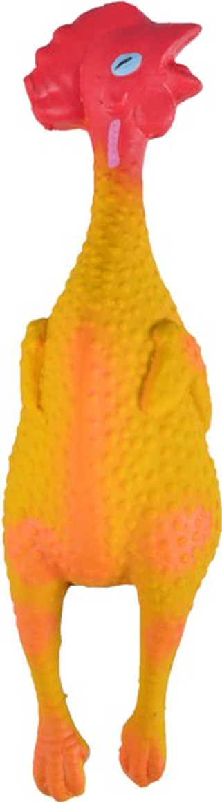 Flamingo f-45302 - Cheerful Latex Chicken Dog Toy Companion