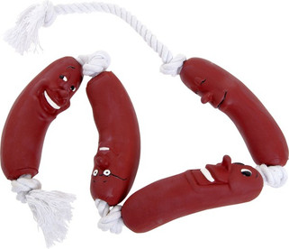Flamingo f-47935 - Jouet Saucisse avec corde