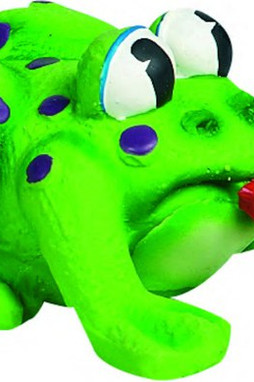 Flamingo f-502081 - Grenouille en Latex avec Langue Amovible et Sifflet