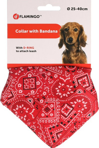 Flamingo f-505759 - Collier avec bandana